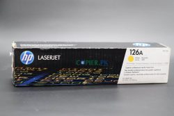 HP 126A Yellow Original LaserJet Toner Cartridge Pakistan Copier.pk