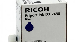 Ricoh DX-2430 Ink Cartridge (Blue) - High-quality, professional printing with precision blue ink