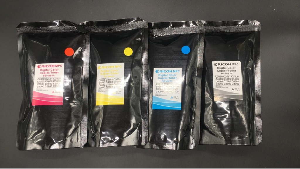 Premium Quality Ricoh Coloured Toner Refilling Bag