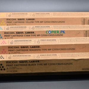 RICOH Aficio MP C2550 Genuine Toner Cartridge Set